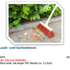 Laub-Gartenbesen