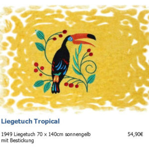 Liegetuch Tropical