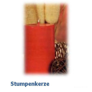 Stumpenkerze