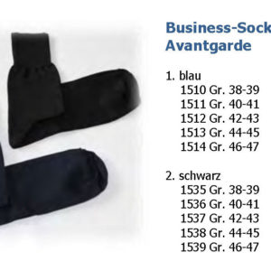 Business-Socken Avantgarde