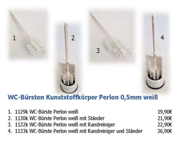 WC-Bürsten Perlon