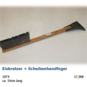 Eiskratzer + Scheibenhandfeger