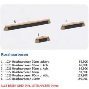 Rosshaarbesen